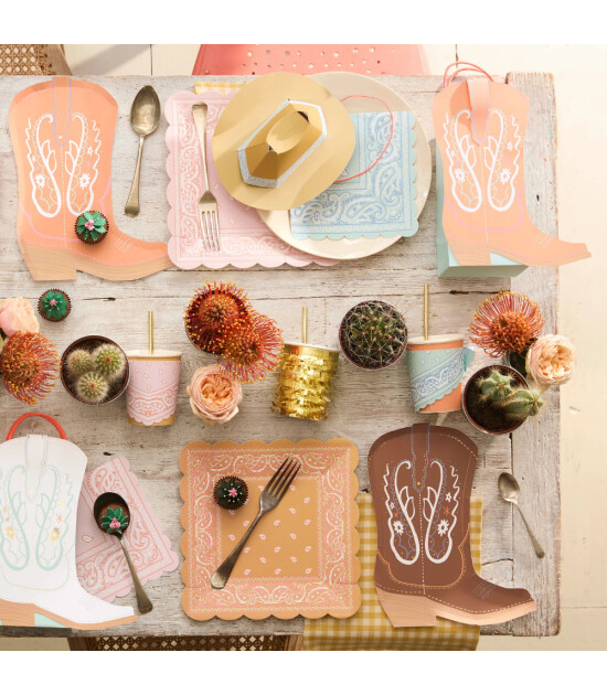 Meri Meri Parti Tabak // Kovboy