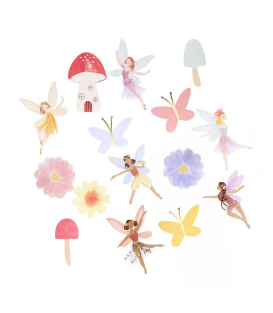 Meri Meri - Die-Cut Peri Sticker - 25 Adet