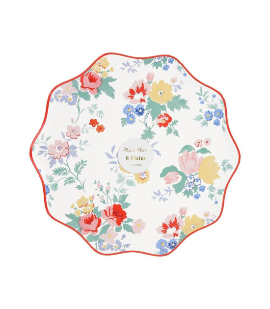 Meri Meri Parti Tabak (M) // Vintage Floral