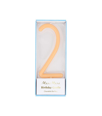 Meri Meri Parti İnce Rakam Mum // 2