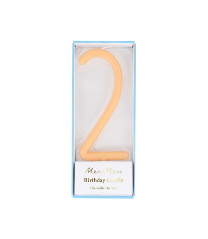 Meri Meri Parti İnce Rakam Mum // 2