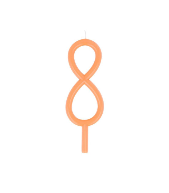 Meri Meri Parti İnce Rakam Mum // 8