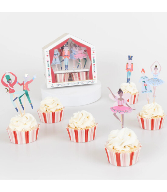 Meri Meri Cupcake Kit // Nutcracker