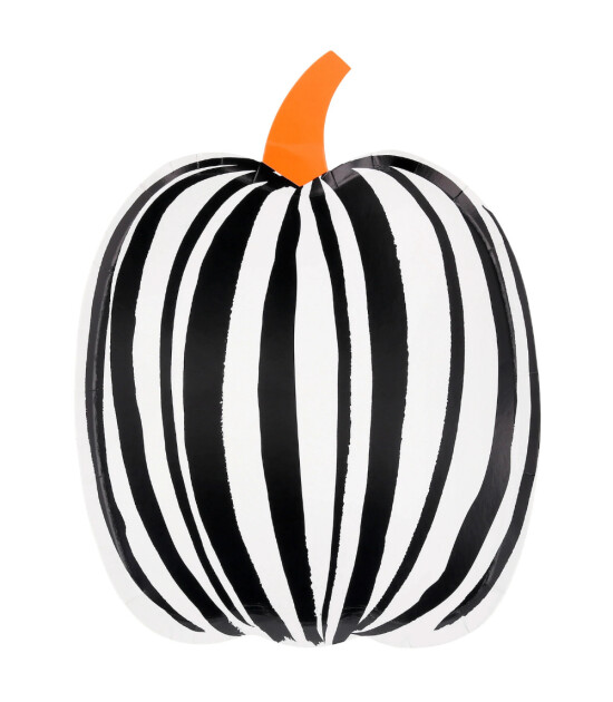 Meri Meri Parti Tabak // &Ccedil;izgili Balkabağı