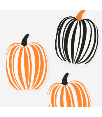 Meri Meri Parti Peçete // Çizgili Balkabağı