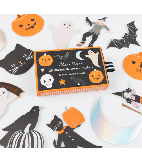 Meri Meri - Die-Cut Halloween Sticker - 25 Adet