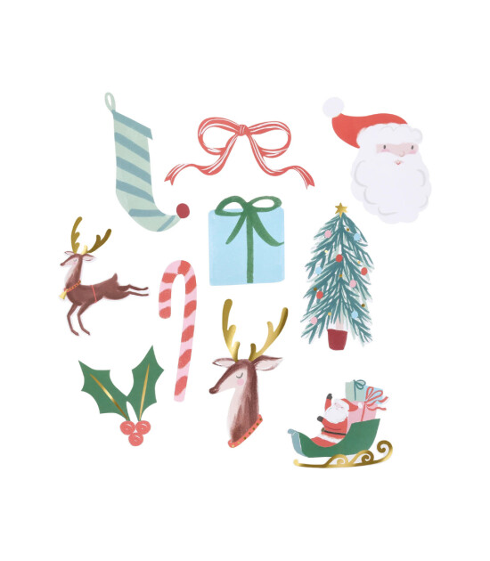 Meri Meri Sticker &Ccedil;ıkartma // Yeni Yıl