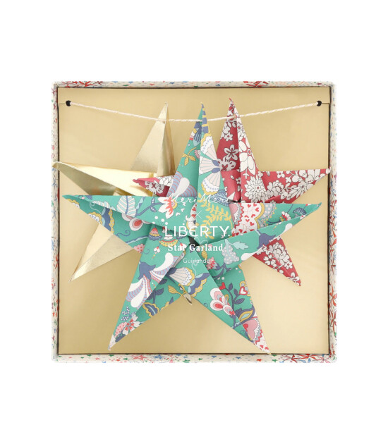 Meri Meri Asılan S&uuml;s // Liberty Edition - Origami Yıldız Garland