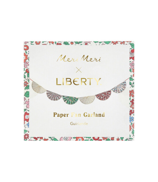 Meri Meri Asılan Süs // Liberty Edition - Yelpaze Garland