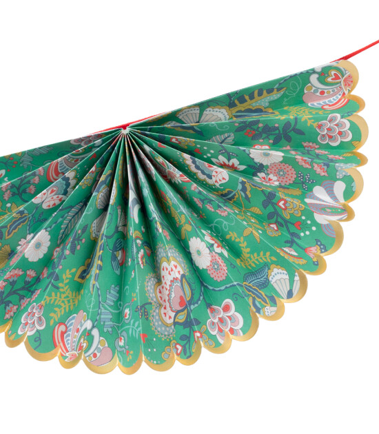 Meri Meri Asılan Süs // Liberty Edition - Yelpaze Garland