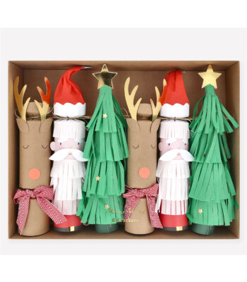 Meri Meri - Noel Baba Sürpriz Toplar - 6 Adet