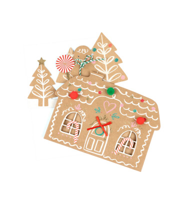 Meri Meri Tebrik Kartı // Gingerbread