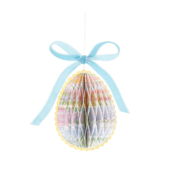 Meri Meri X Liberty Kağıt S&uuml;sleri (6 Adet) // Petek Yumurta