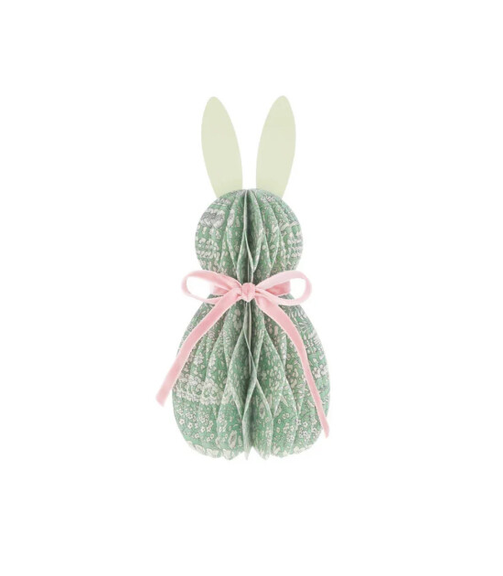 Meri Meri X Liberty Kağıt S&uuml;sleri (3 Adet) // Petek Tavşan