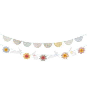 Meri Meri X Liberty Asılan Süs Seti // Tavşan