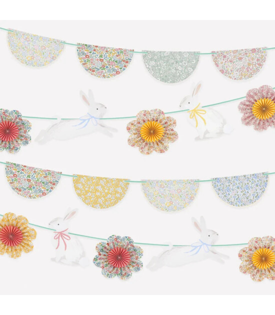 Meri Meri X Liberty Asılan S&uuml;s Seti // Tavşan