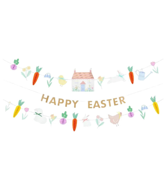 Meri Meri Sebze Bah&ccedil;esi Asılan S&uuml;s Seti // Paskalya