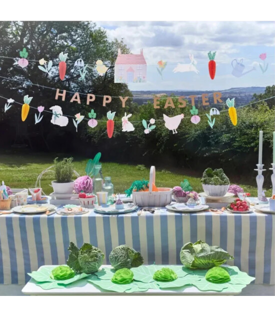 Meri Meri Sebze Bah&ccedil;esi Asılan S&uuml;s Seti // Paskalya