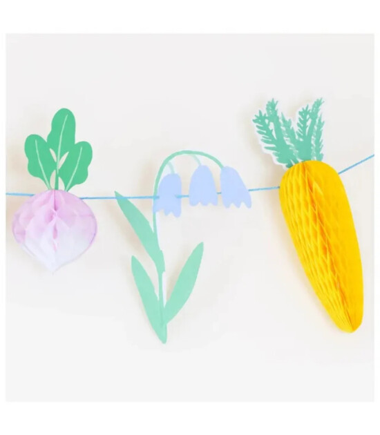 Meri Meri Sebze Bah&ccedil;esi Asılan S&uuml;s Seti // Paskalya