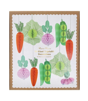 Meri Meri - Dev Boy Sebze Dekorları - 10 Adet
