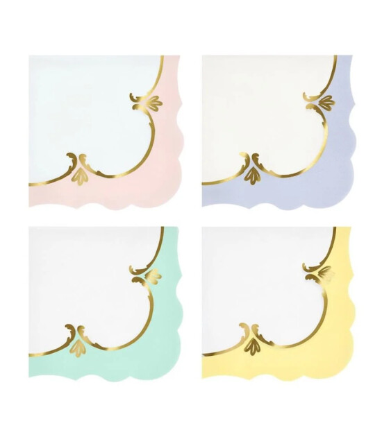 Meri Meri Renkli Pe&ccedil;ete (L) // Rokoko Pastel