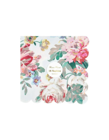 Meri Meri Desenli Parti Pe&ccedil;ete (L) // Rokoko &Ccedil;i&ccedil;ek