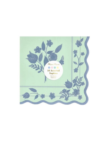 Meri Meri Parti Pe&ccedil;ete (L) //  Vintage Botanik