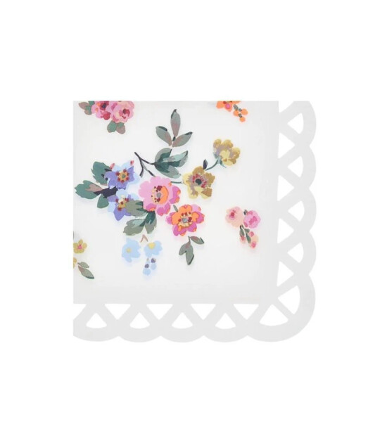 Meri Meri i Pe&ccedil;ete (L) // Hasır Dokulu &Ccedil;i&ccedil;ek