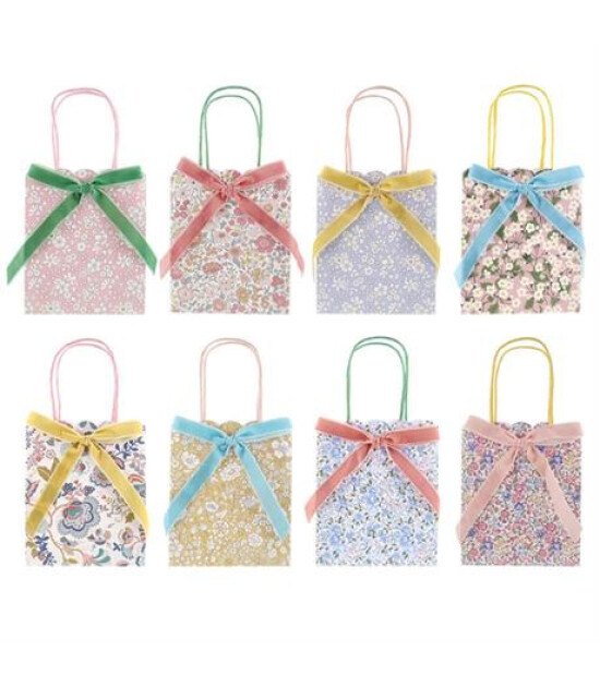 Meri Meri X Liberty Parti &Ccedil;antaları (8 Adet)