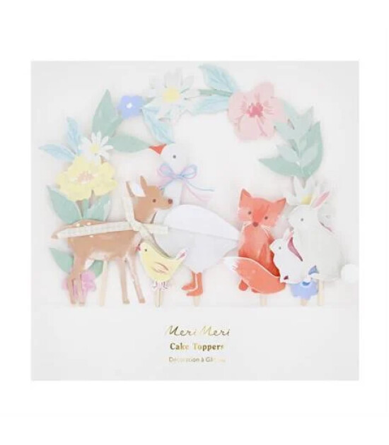 Meri Meri - Minik Hayvanlar Pasta S&uuml;sleri