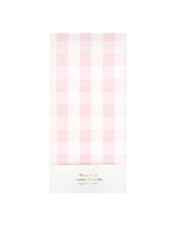 Meri Meri - Pembe P&ouml;tikare Kağıt Masa &Ouml;rt&uuml;s&uuml;