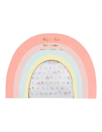 Meri Meri - G&ouml;kkuşağı Unicorn Sticker - 200 Adet