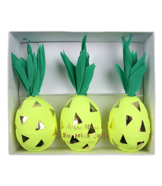 Meri Meri Parti Sürpriz Toplar // Ananas