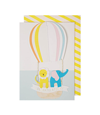 Meri Meri Tebrik Kartı // Balonlar