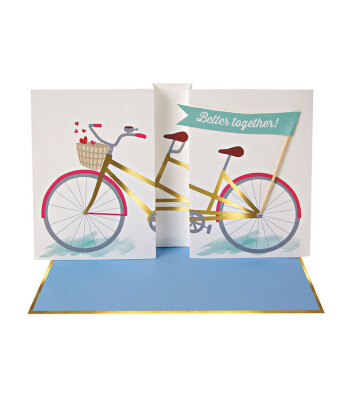 Meri Meri Tebrik Kartı // Bisikletler