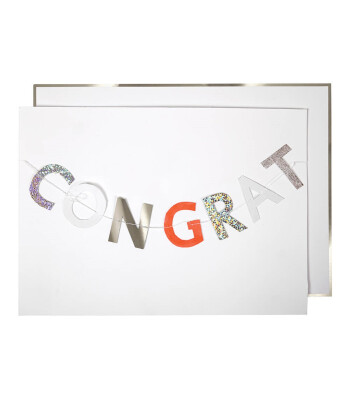 Meri Meri Tebrik Kartı // Congratulations