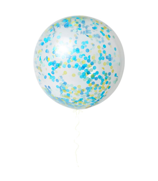 Meri Meri Parti Konfeti Balon Kit // Mavi