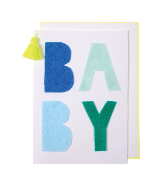 Meri Meri Tebrik Kartı // Baby Boy