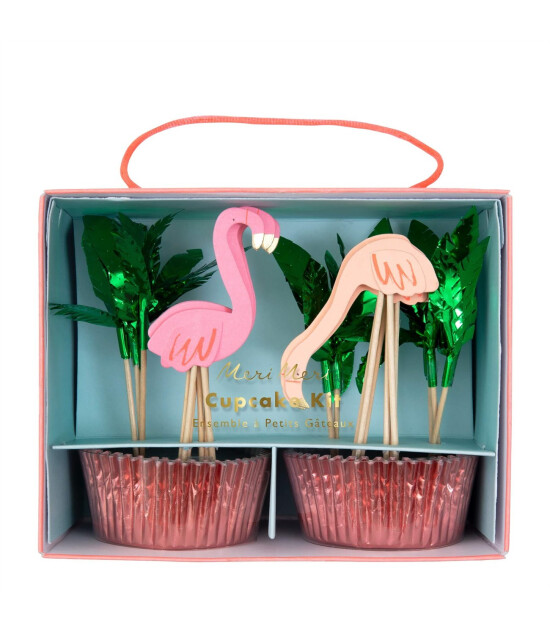 Meri Meri Cupcake Kit // Flamingo