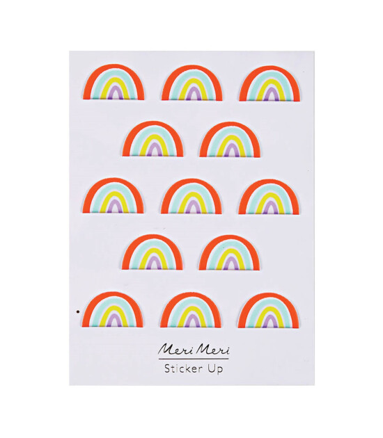 Meri Meri Sticker Çıkartma // Gökkuşağı