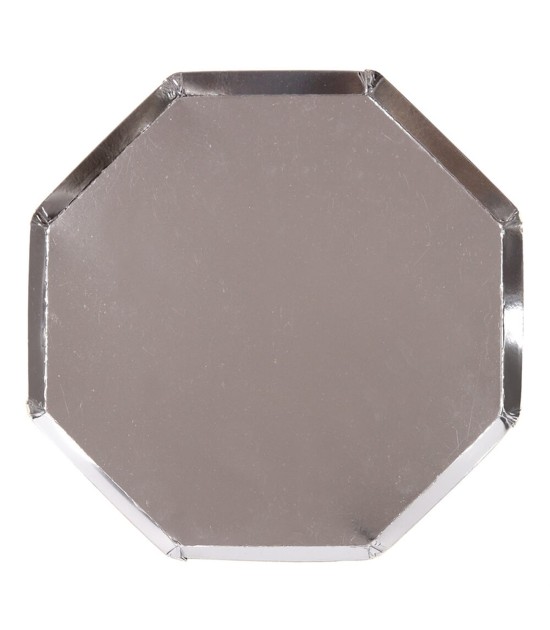 Meri Meri Parti Tabak (L) // Gümüş