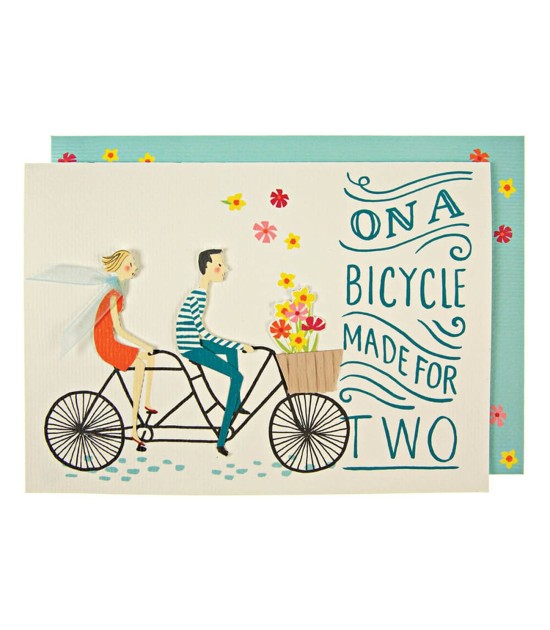 Meri Meri Tebrik Kartı // Bisiklet Gezisi