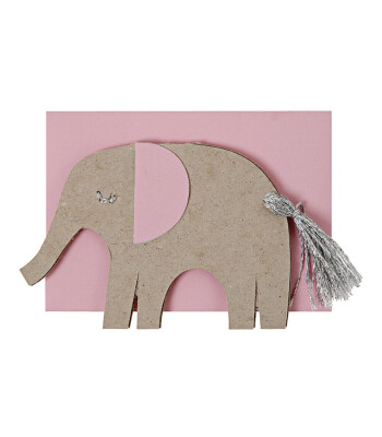 Meri Meri Tebrik Kartı // Kız Fil