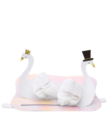 Meri Meri Tebrik Kartı // Kuğu