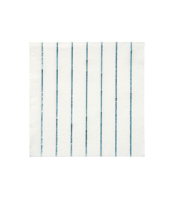 Meri Meri Parti Peçete (S) // Mavi Holografik