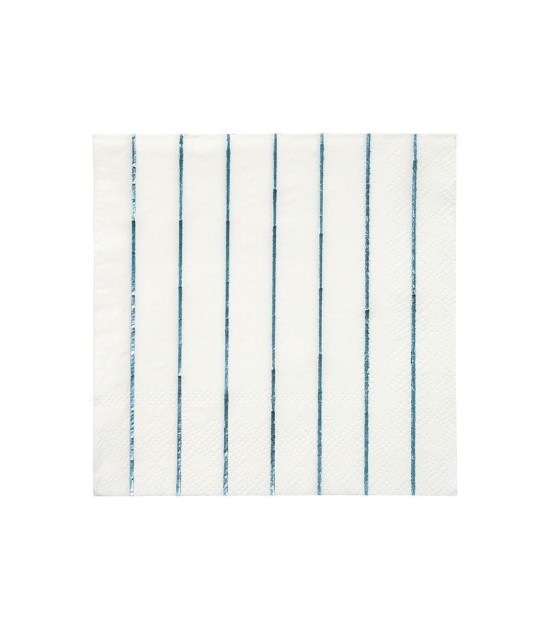 Meri Meri Parti Peçete (S) // Mavi Holografik