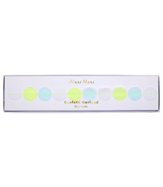 Meri Meri Asılan Süs // Nane Yeşili Konfeti