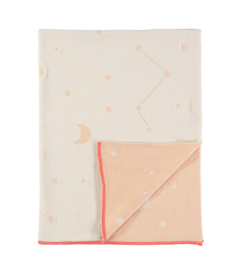 Meri Meri Battaniye // Pembe Ay & Yıldız