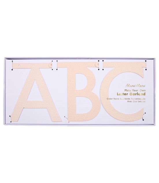 Meri Meri Asılan Süs // Pembe Parıltılı