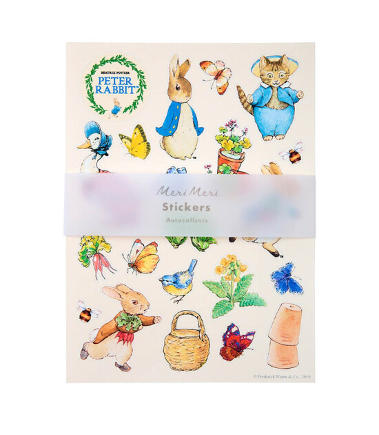 Meri Meri Sticker Çıkartma // Peter Rabbit